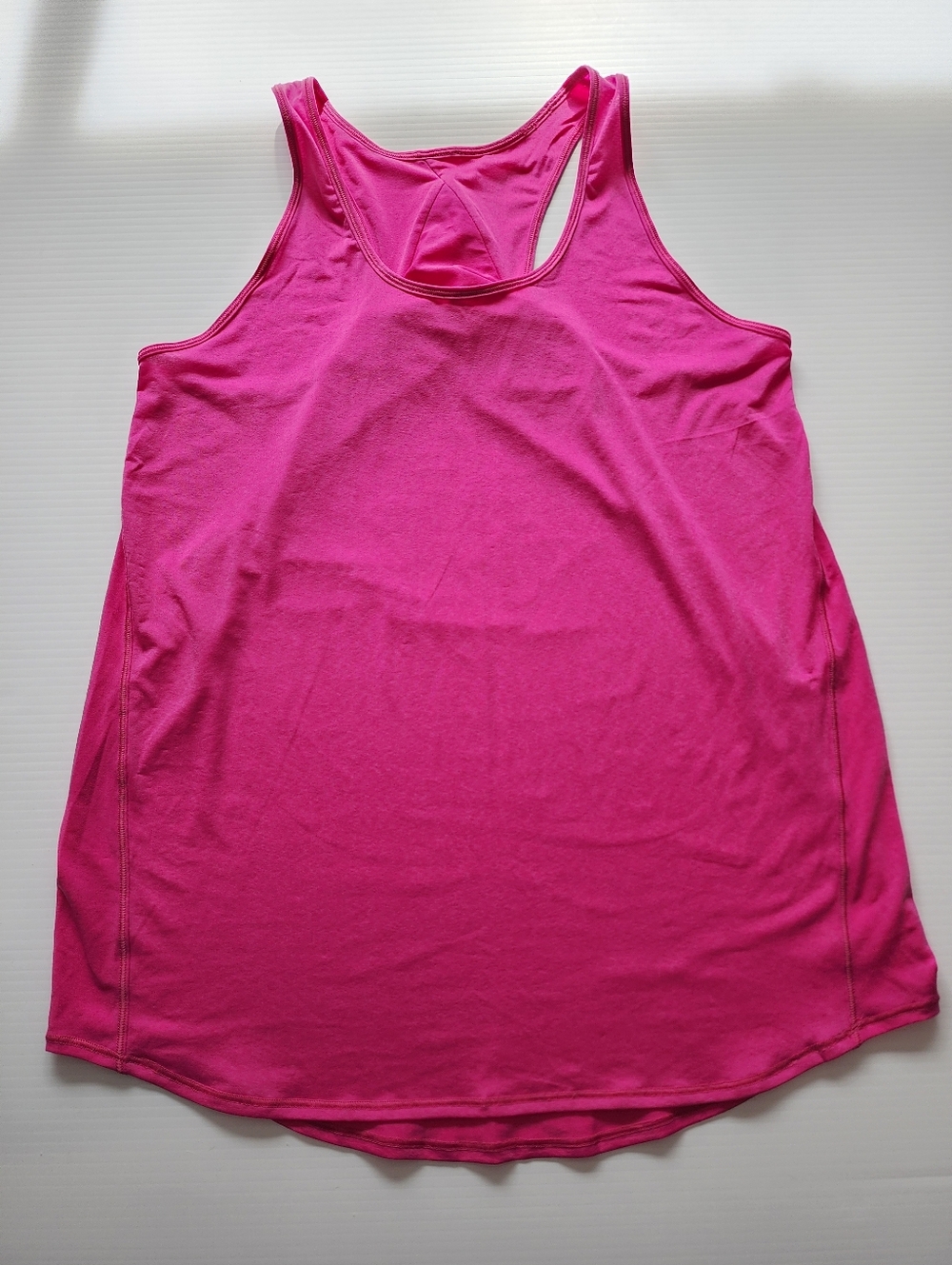 Lululemon Essential Pleated Tank Top - Sonic Pink-  Sz 6